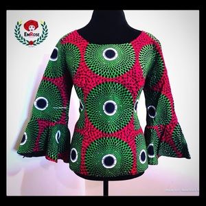 African Ankara Tops